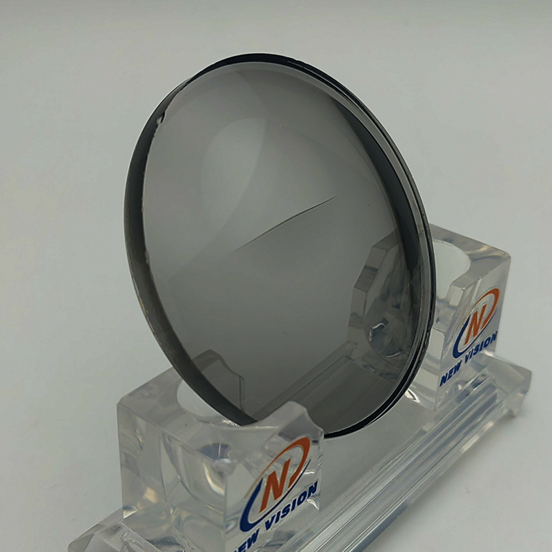 1.523 Sfft Photo Grey Flat Top Bifocal Mineral Pgx Optical Eyeglasses Lens