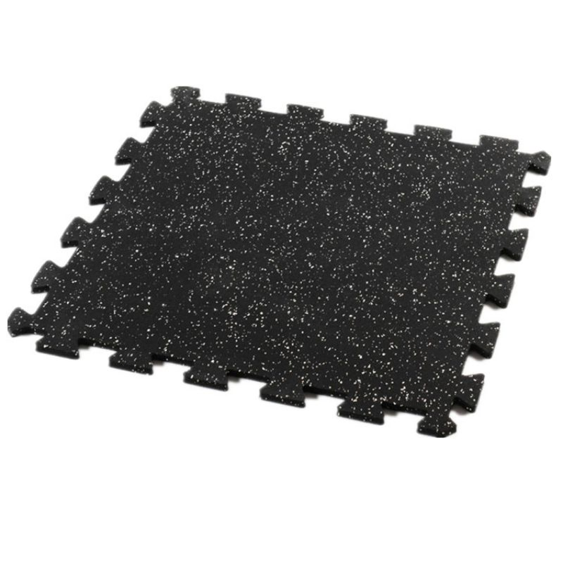 Gym Rubber Interlock Flooring Tile Rubber Puzzle Tiles Gym Rubber Floor Tiles