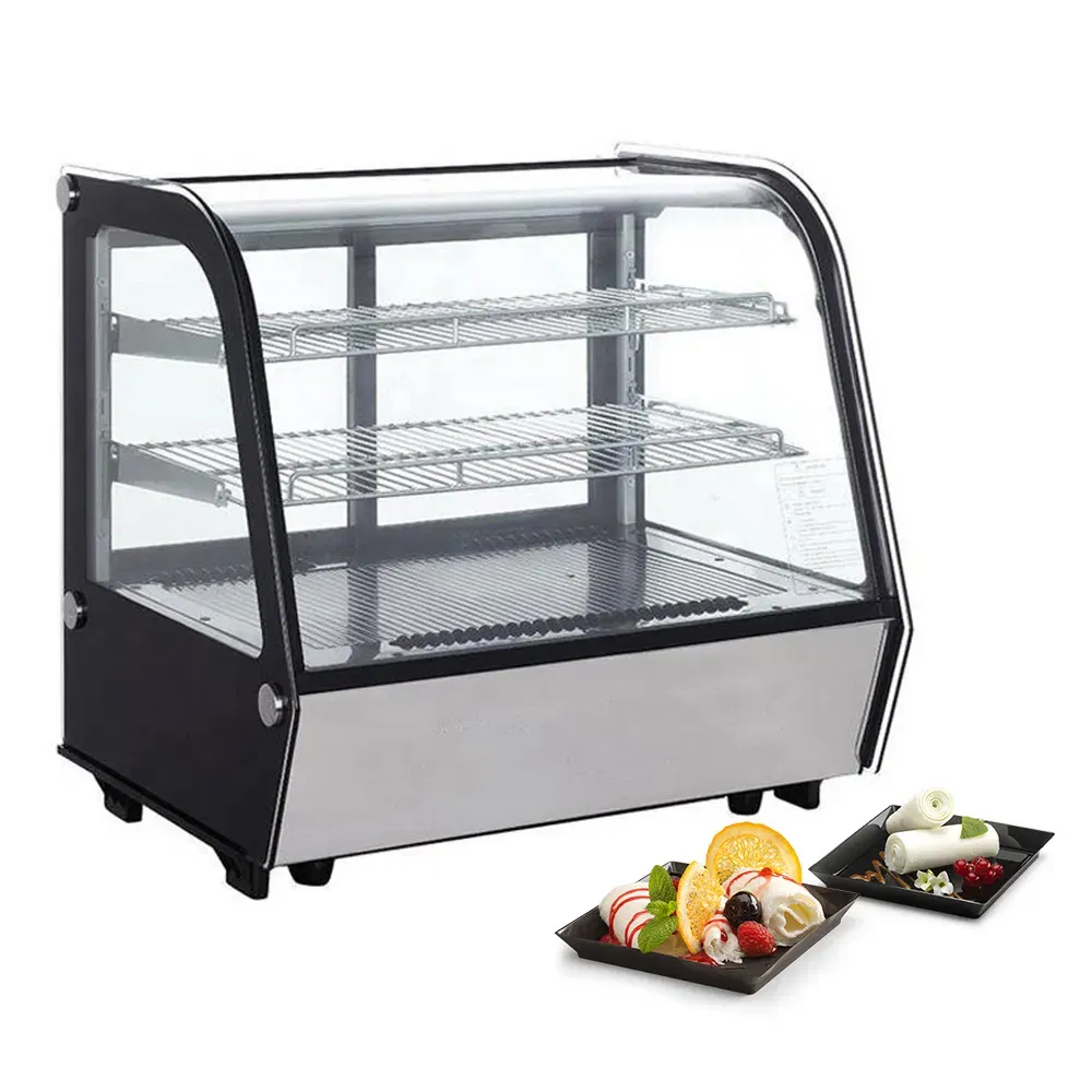 Glass Food Warmer Display Showcase Large Electric Luxury Restaurant Food Warmer Insulated Hot Food Display Warmer Buffet Commercial