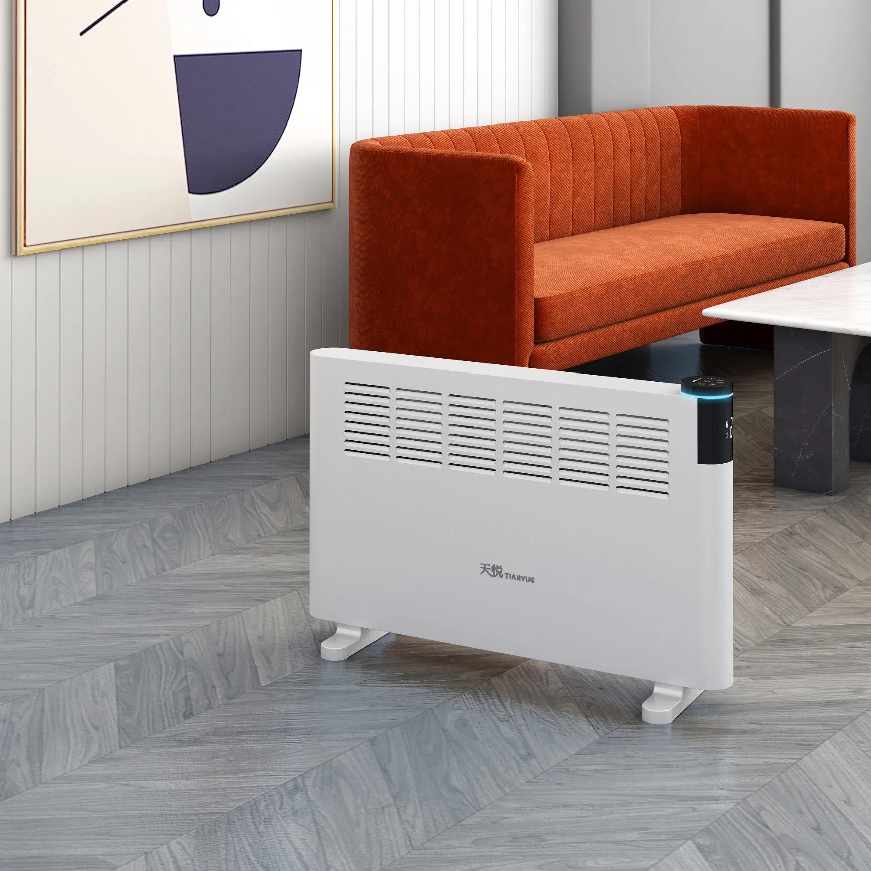 China Factory Aluminum Heating Element and Easy Installation Electric Heater with Ipx4