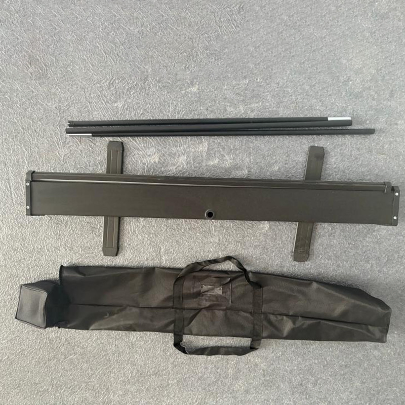 85*200 High-Quality Business Black Pull-up Banner