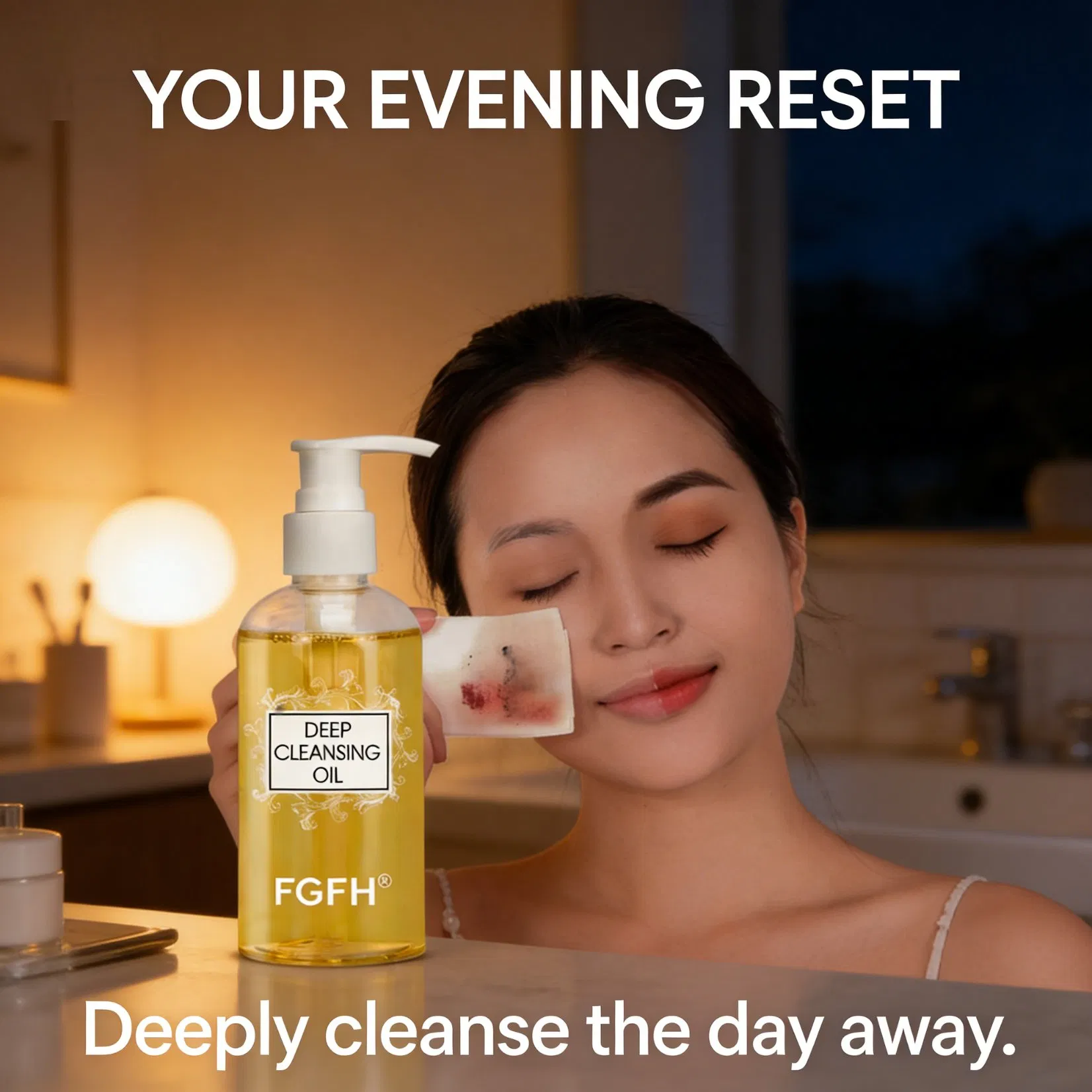 Makeup Remove Facial Acne Purifying Clean Pores Deep Cleansing Oil Control Cleansing Oil