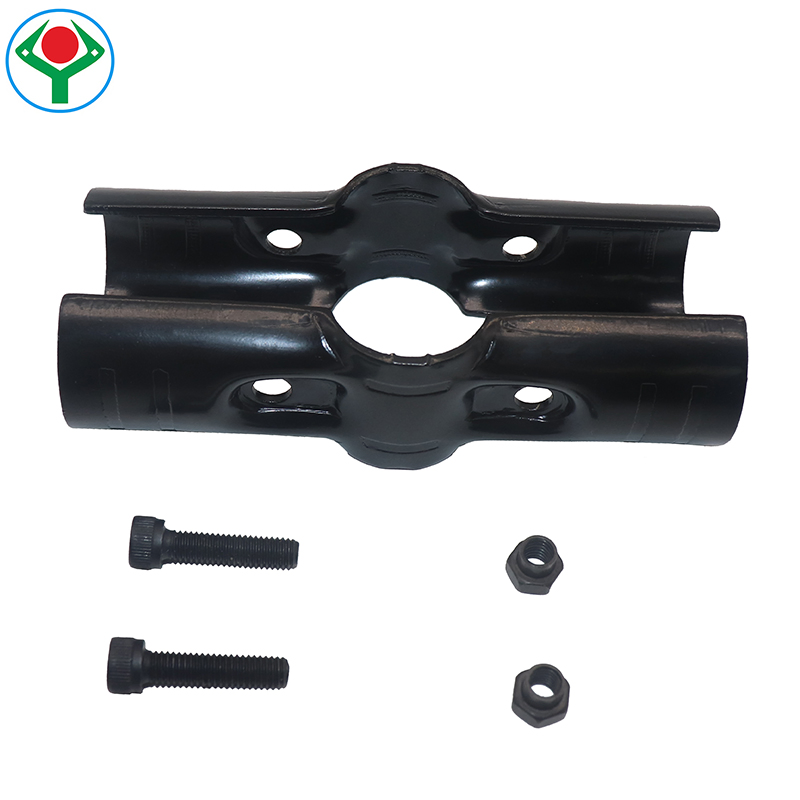 Ys-4 Black Electrophoresis SPHC 3 Way Cross Steel Joint Set for Lean Production Line