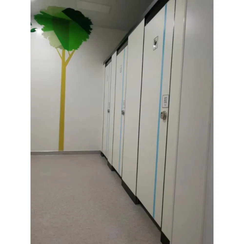 Long-Lasting Color Stability HPL Compact Laminate 25mm Toilet Shower Cubicle Urinal Partition