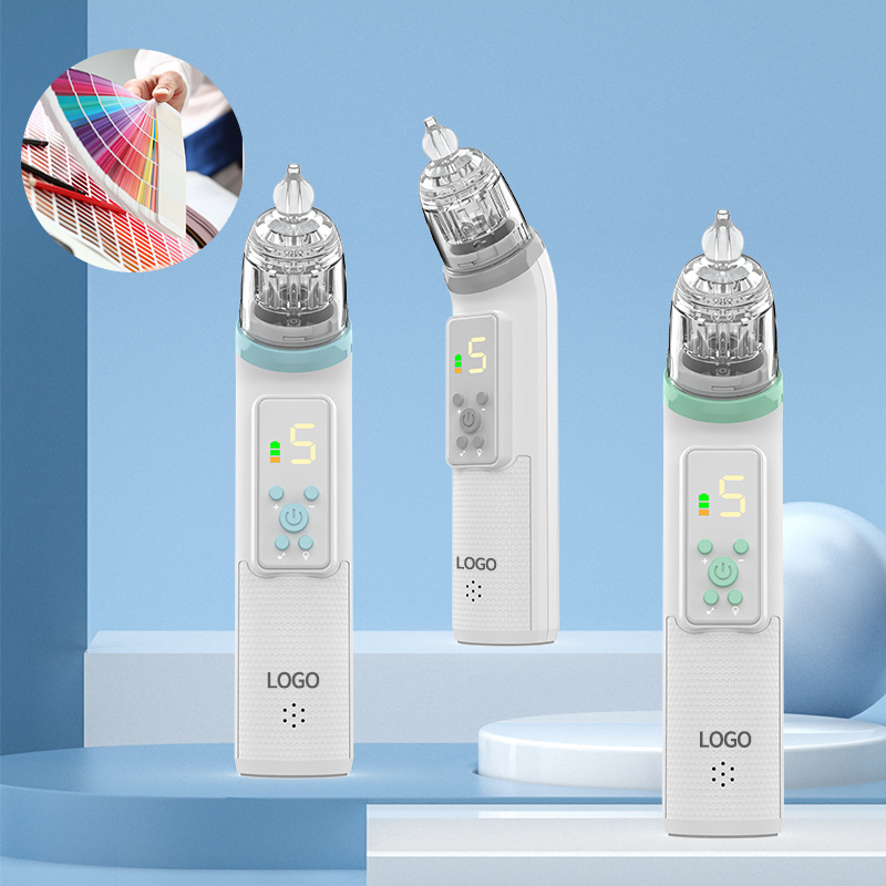 Electric Powerful Nose Aspirator Nasal Cleaner with Music & Light Baby Nose Sucker