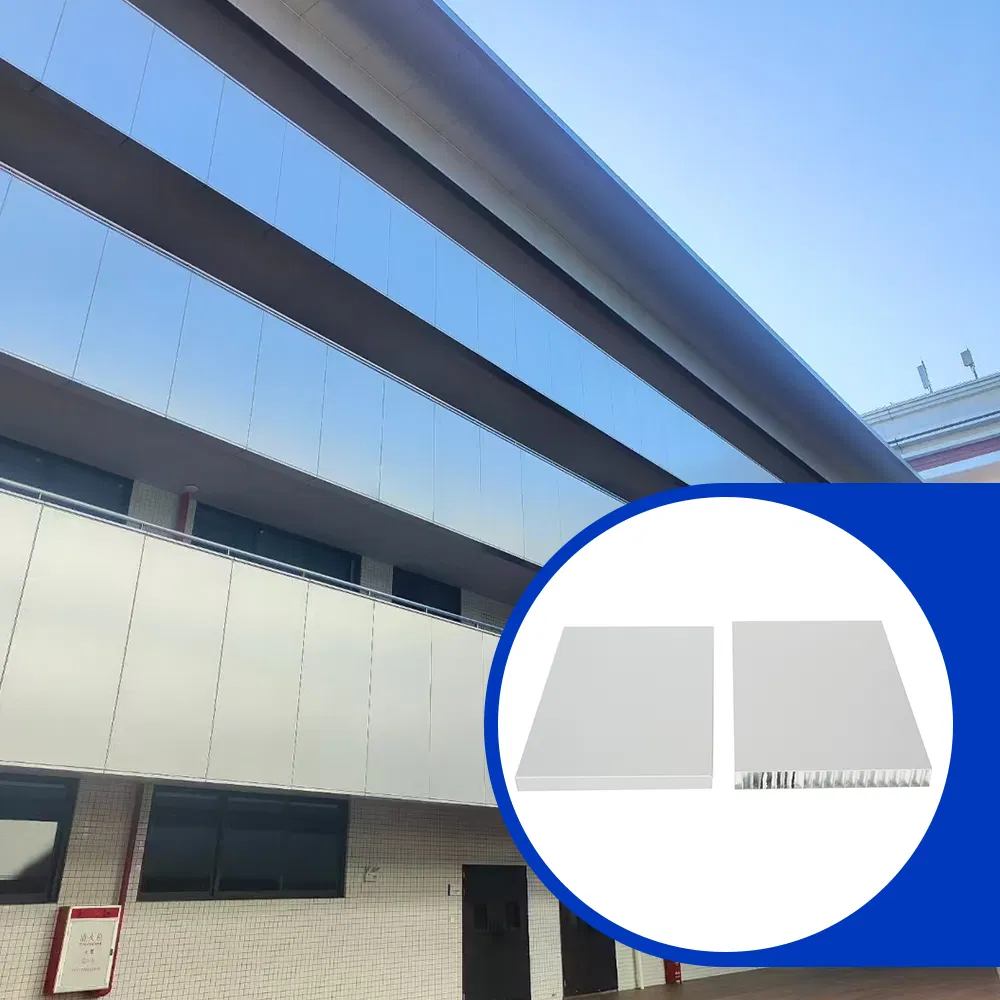 Construction Material Sandwich Aluminum Honeycomb Panel for Facade, Curtain Wall, Ceiling and Roof Decoration