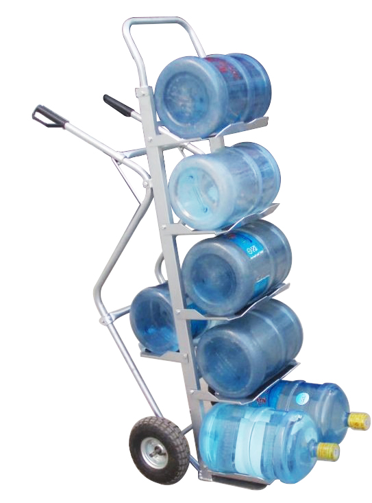 2 Wheels Hand Trolley for 7 PCS Gallon Water Bottle (HBC-7W2)