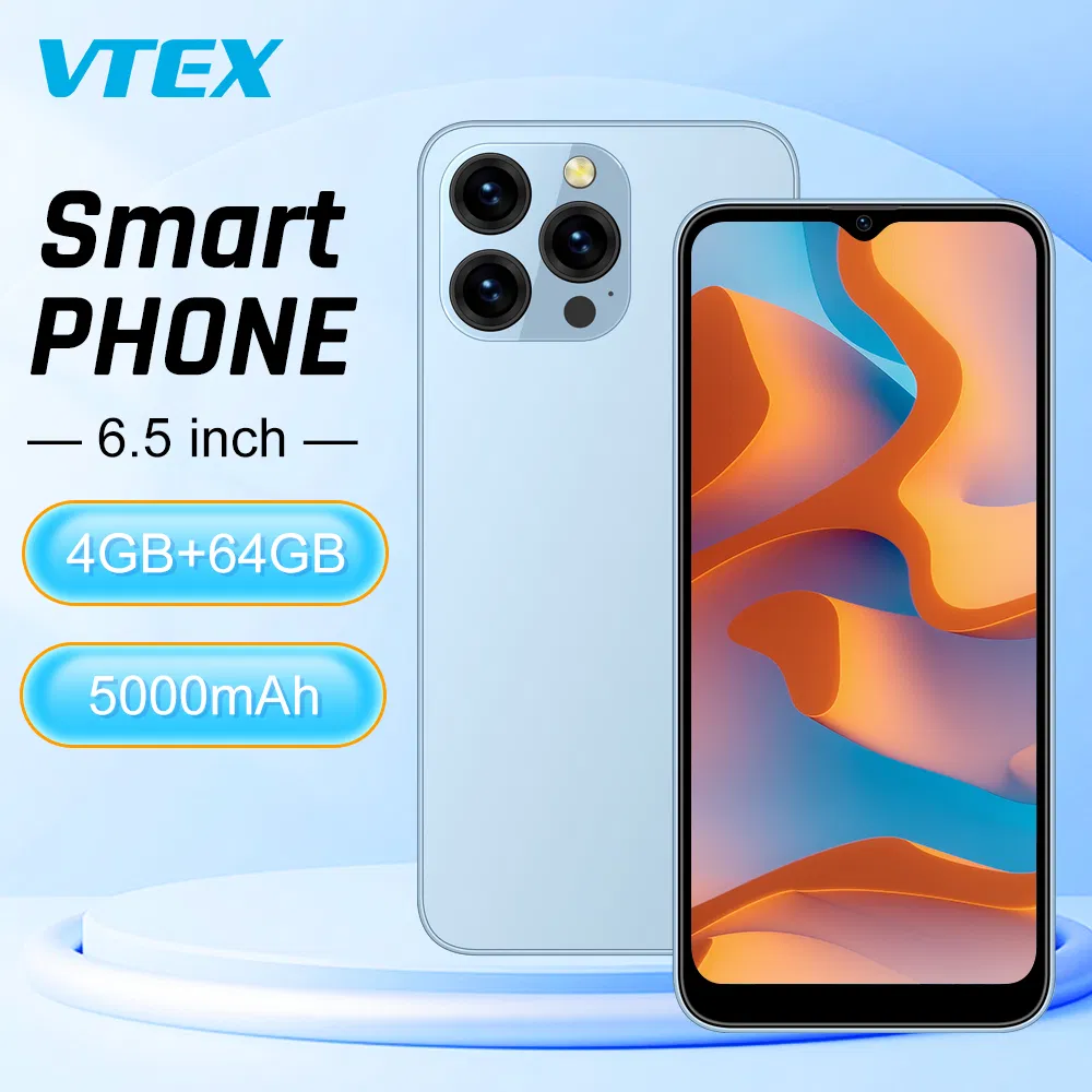 New Version Original Low Price 4G Phone 6.56 Inch Android Smartphone Dual SIM Smart Mobile Phones China Price