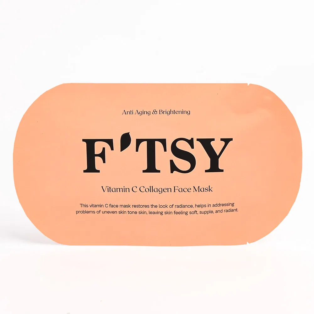 Private Label Natural Blueberry Collagen Sheet Mask Antioxidant Anti-Aging Moisturizing Fruit Face Mask