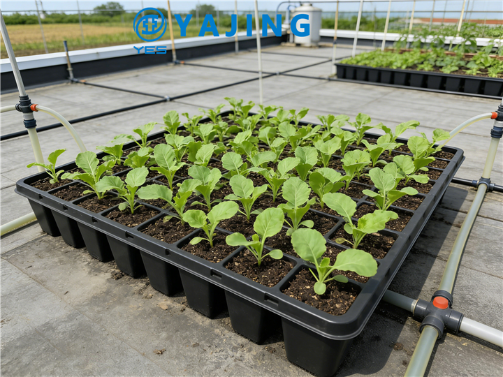 Кашпо с автополивом для цветов и овощей