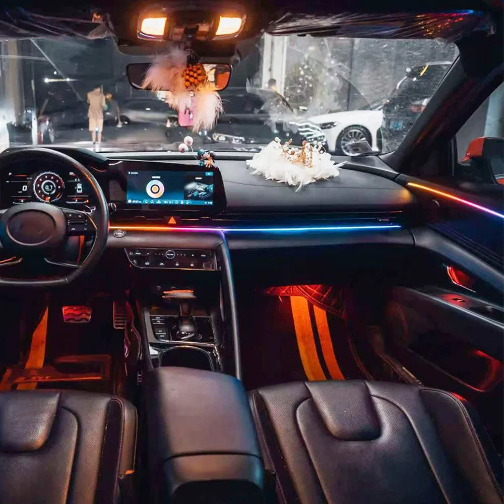 RGB LED Strip Lights for Car Interior Ambient Lighting