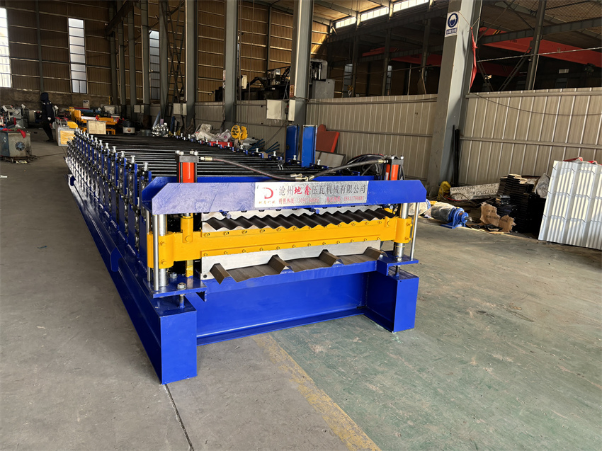 914/1200 Roofing Sheet Corrugating Roofing Sheet Making Roll Forming Machine