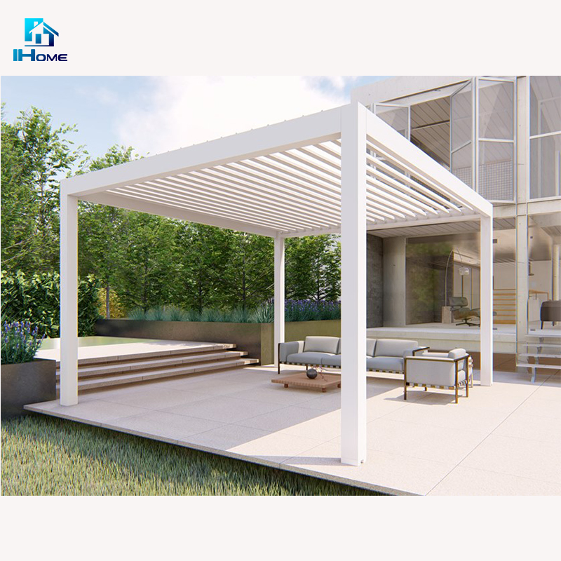 Aluminum Waterproof Sunshade Pergola Outdoor Awning