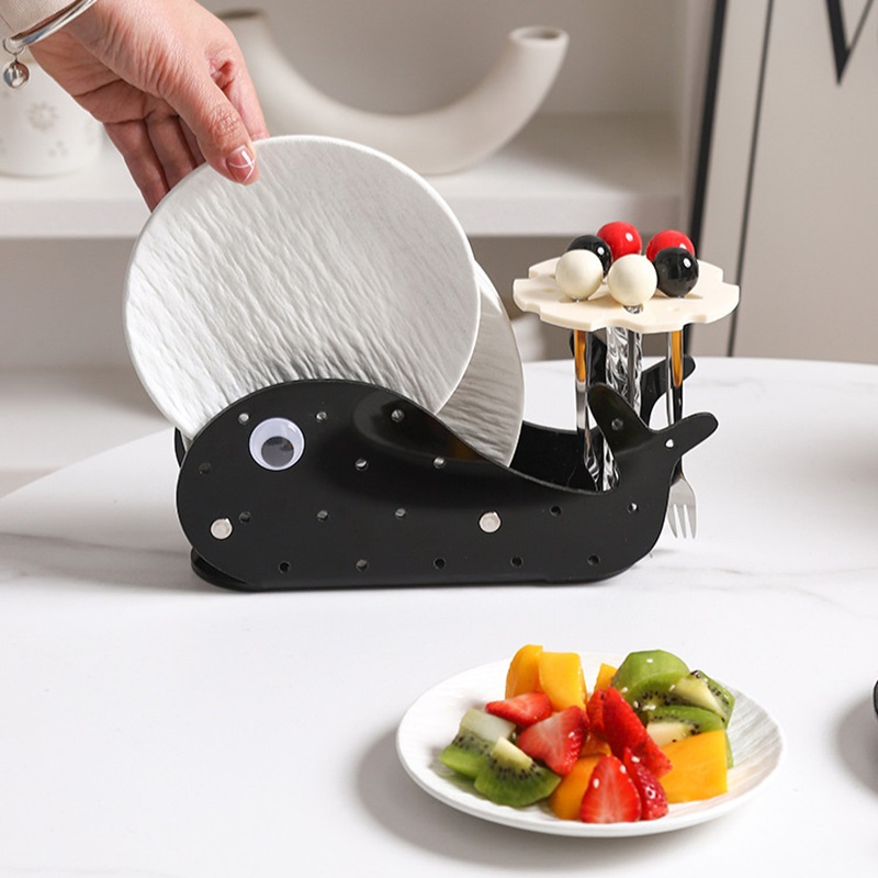 High-Temperature Mini Stainless Steel Fork and Plate Set