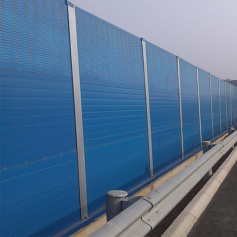 High Speed Railway Acoustic Barrier Outdoor Sound Baffle Road Acoustic Screen