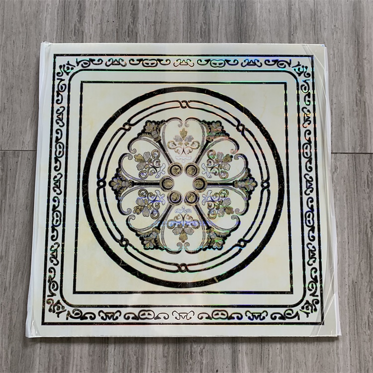 Film Coating Suspend PVC Faux Gypsum Ceiling Board 60cm PVC False Ceiling Gypsum Tile Grid System