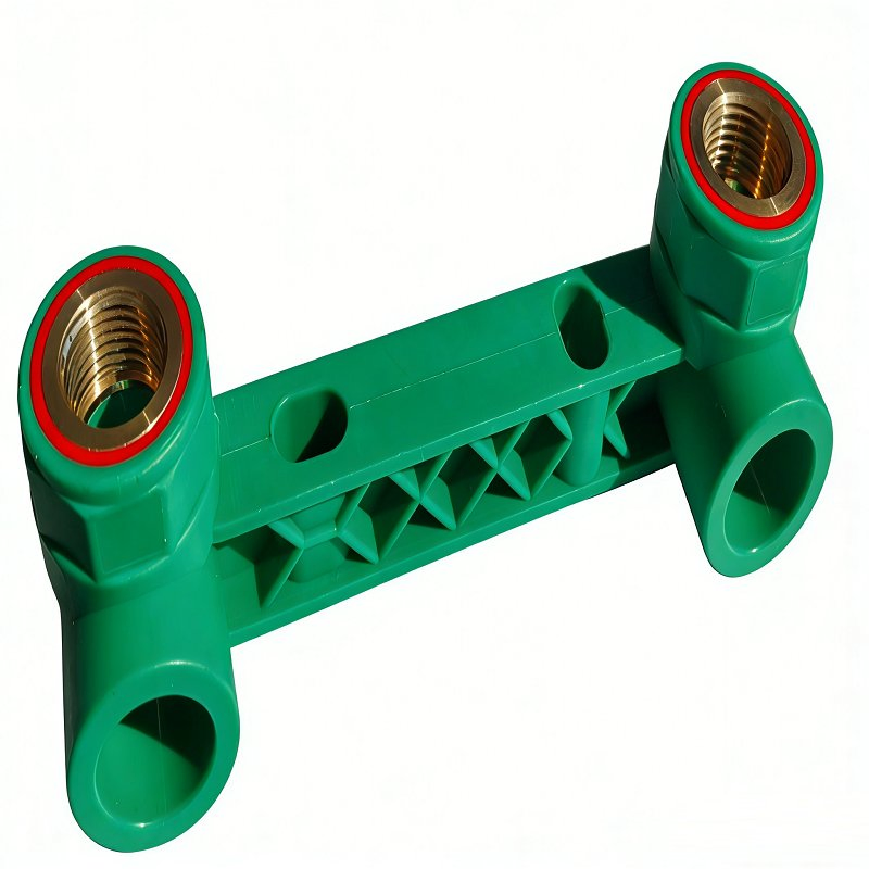 PPR Hot Water Female Coupling with Red Ring for Hot Water