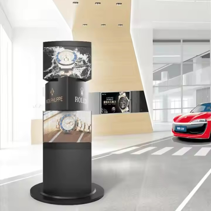 Indoor Outdoor Flexible LED Screen Waterproof Cylinder Soft Screen LED Display Advertising Curved Flexible LED Display Screen