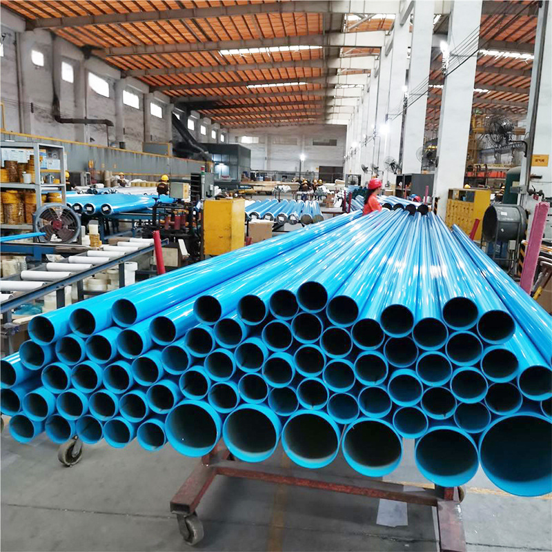 Custom Aluminum Pipe Tube for Compressed Air Blue Coating