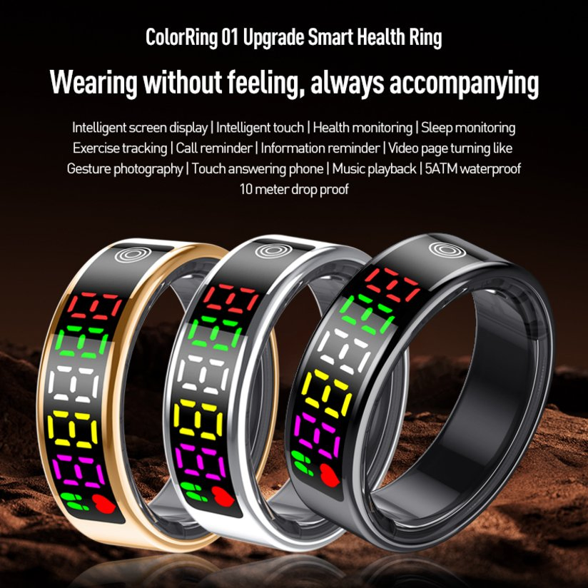 Умное кольцо для здоровья и фитнеса