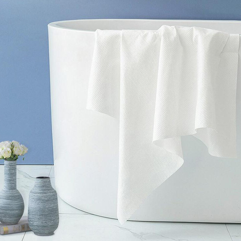 Wholesale 100%Cotton Hotel Bath Towel Spunlace Nonwoven 70X140cm