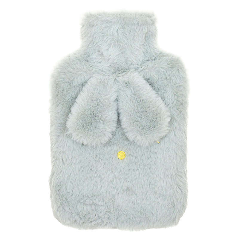 New Design Body Hand Warmer Rubber Hot Water Bottle Bag Cute Cover with Eye Mask Gift Set