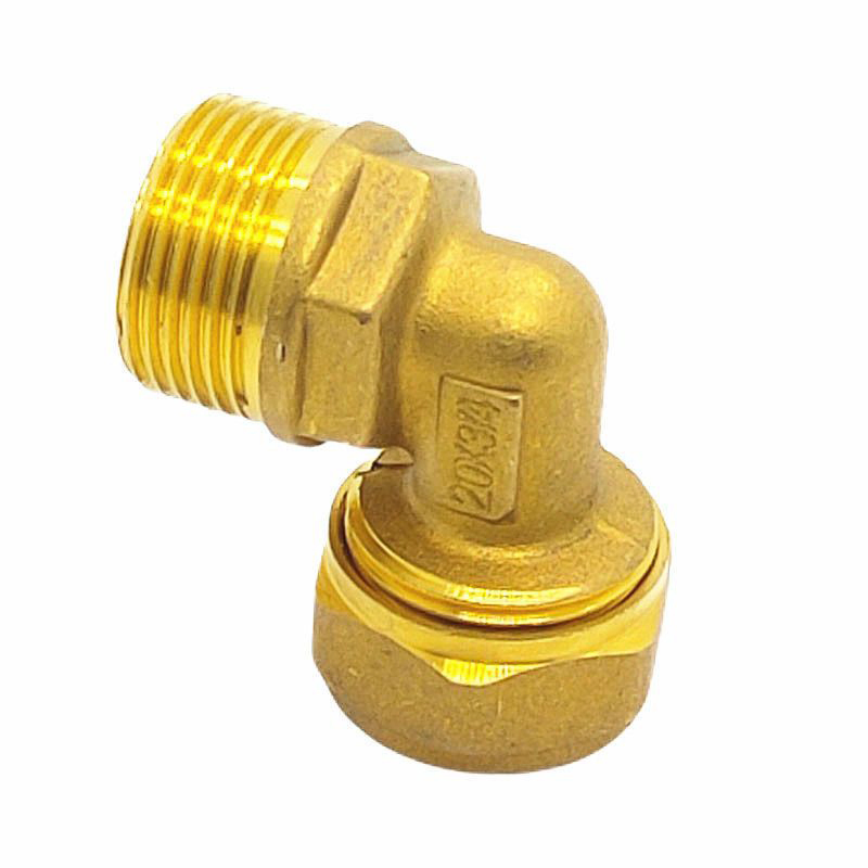 Brass and Copper Pipe Fittings Plastic Press Fitting