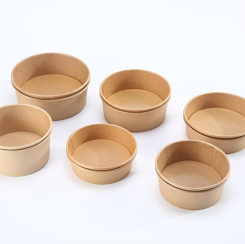 Sales Hit! 1000ml Disposable Kraft Paper Bowl, Fast Delivery, Quality Assurance