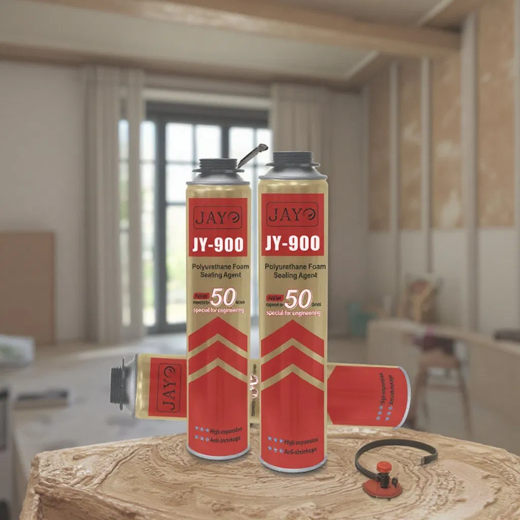High-Performance PU Spray Foam Self-Expand Directly Building Material Polyurethane Foam