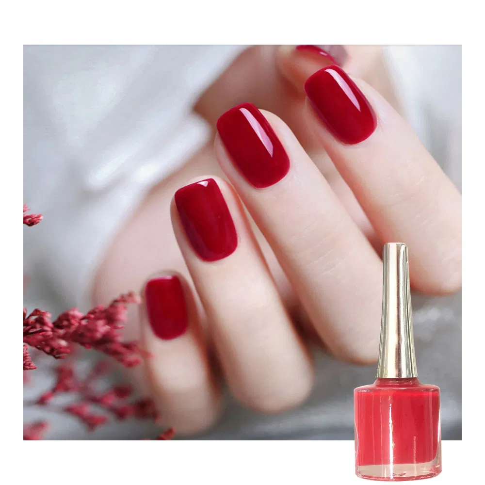 OEM Custom Private Label Gel Couture Water Based Air Dry Nail Polish Clear Peel off Nail Polish for Nail Manicure
