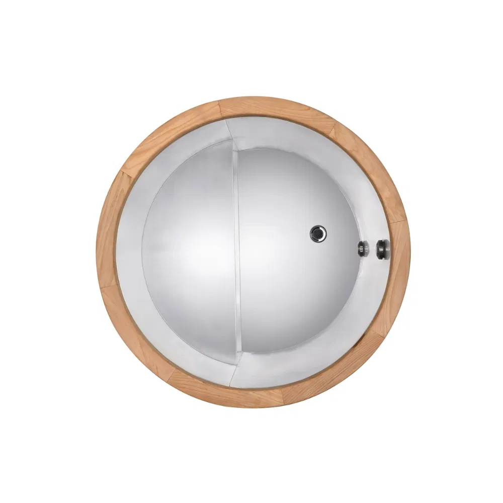 Бочка для ледяных ванн из канадского кедра с тепловым насосом