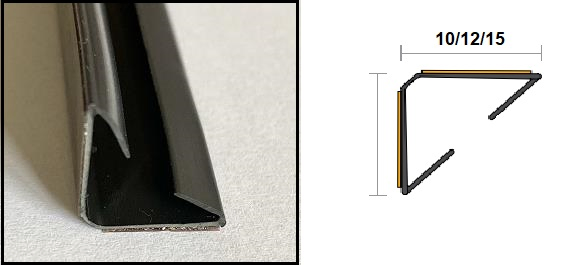 Smoke Acoustic Fire Door Seal with Adhesive Tape