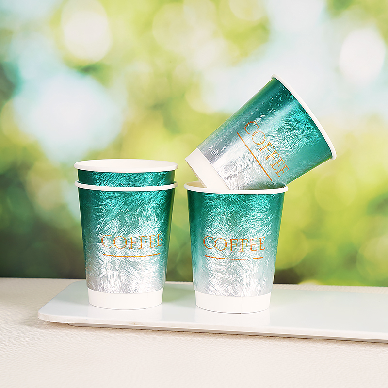 Laser Printing High Level 8oz /12oz Double Wall Paper Cup