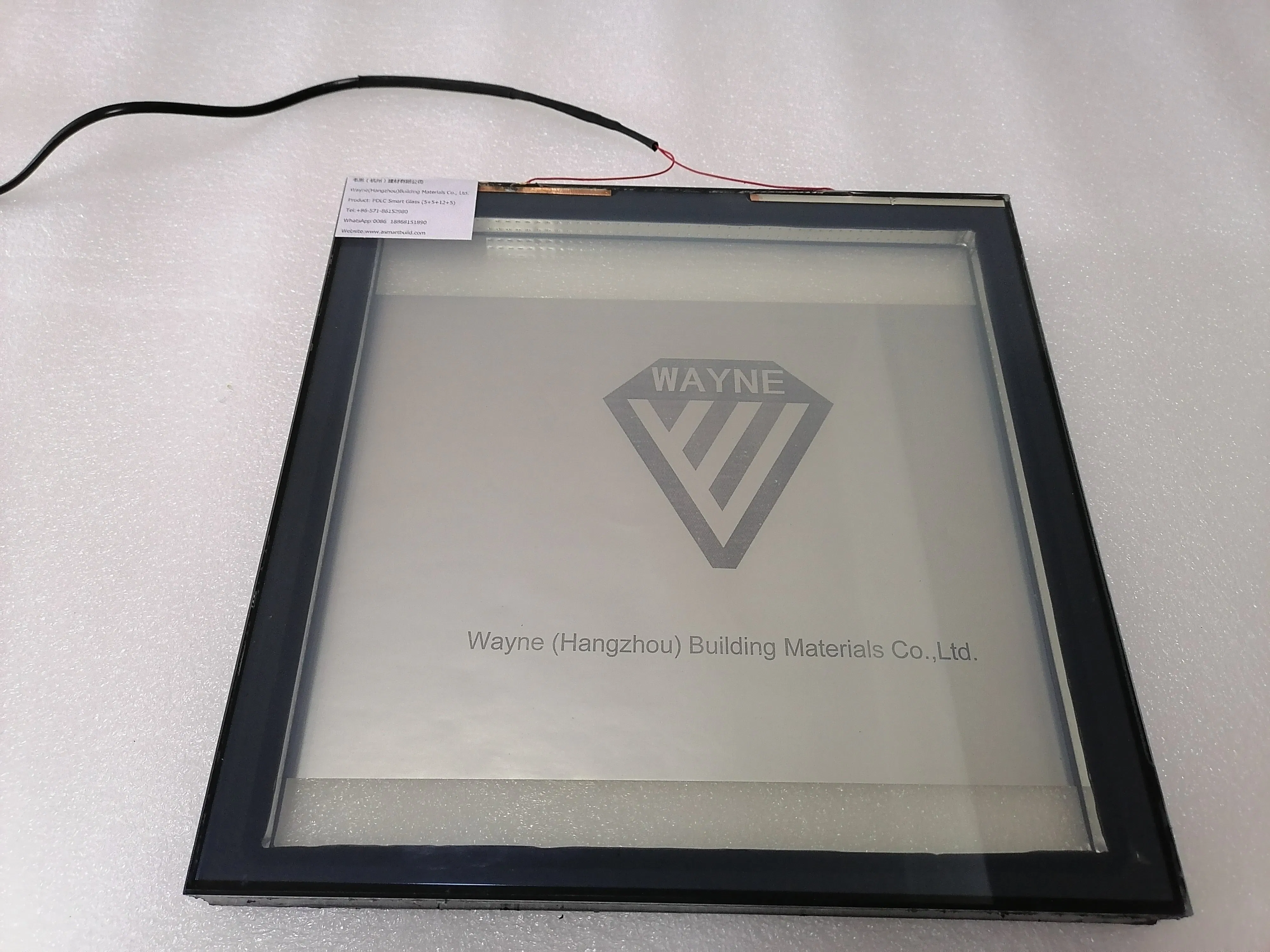 Argon Gas Filled Laminated Insulated Smart Glass for Sunroom Skylight Window