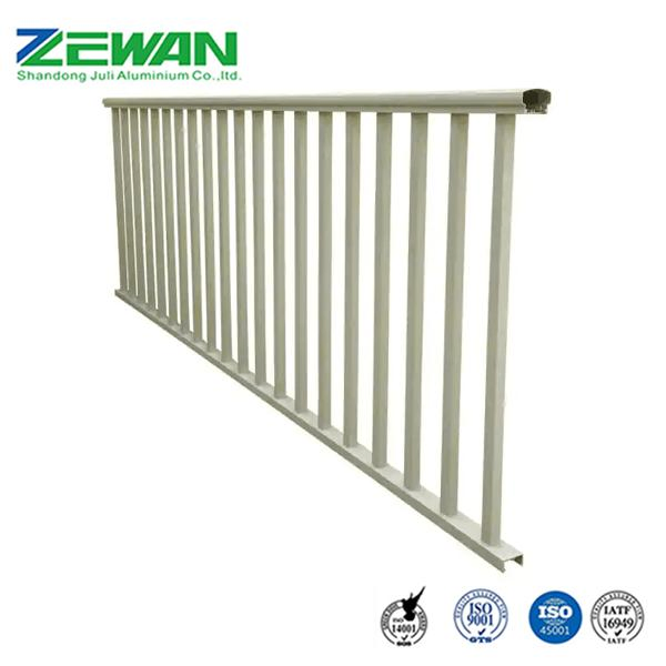 Aluminium Powder Coated Railing Handrail Aluminum Railing