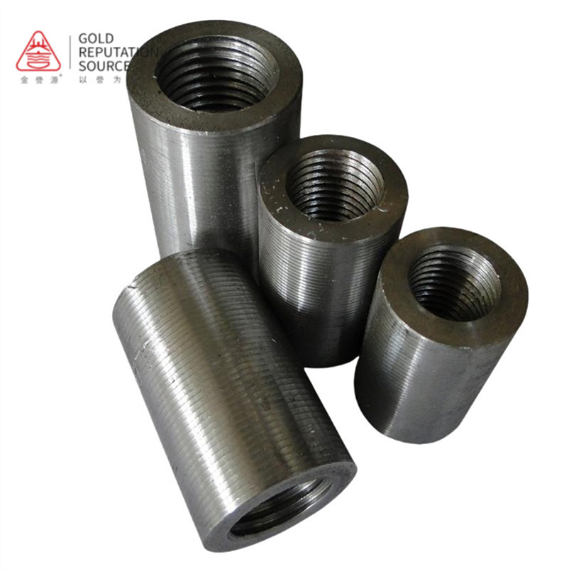 Modern Designed Threaded Steel Rebar Coupler for Office Building Construction Iron Material