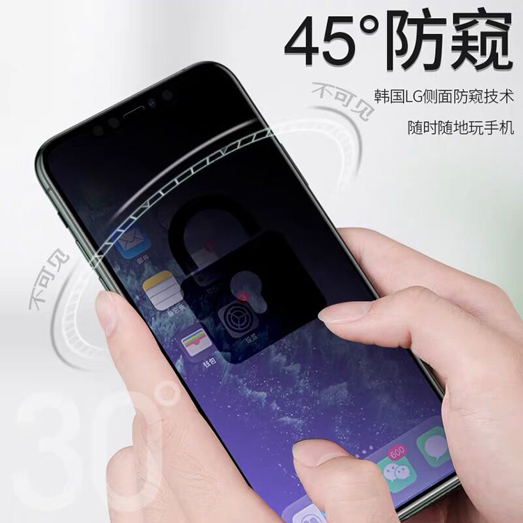 Защитная плёнка Anti Peeping для iPhone