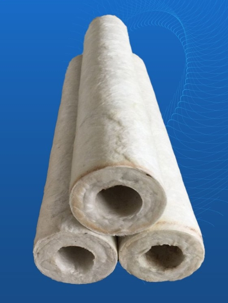 Preformed Ceramic Wool Pipe Cover for High Temp Pipe