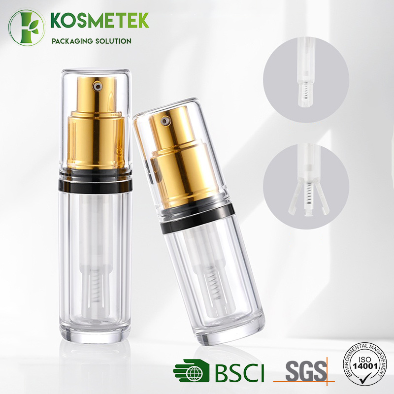 Mini Travel Plastic Powder Spray Pump Sprayer Head Dispensing Bottle