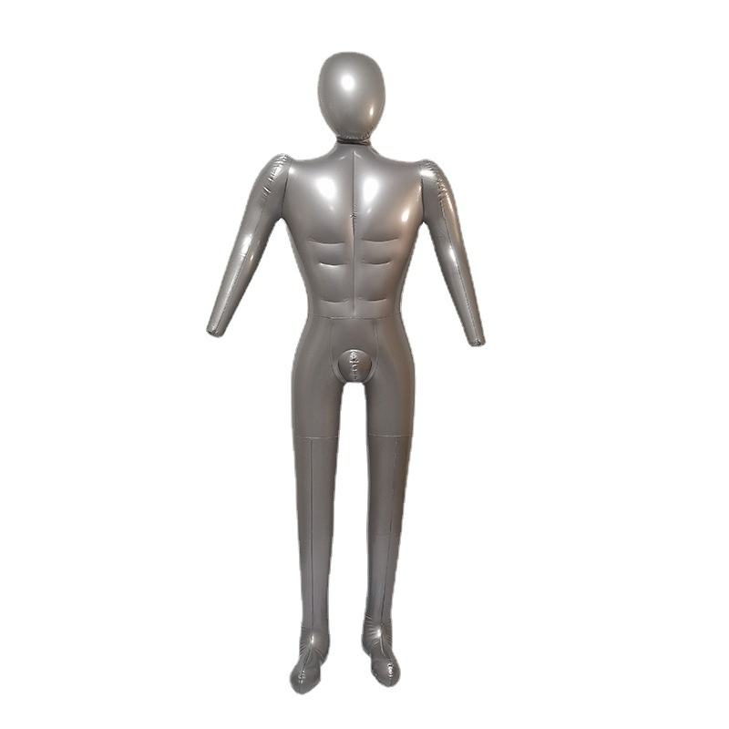 Male Full-Body Dress Model Inflatable Air Strang Mannequin for Shop