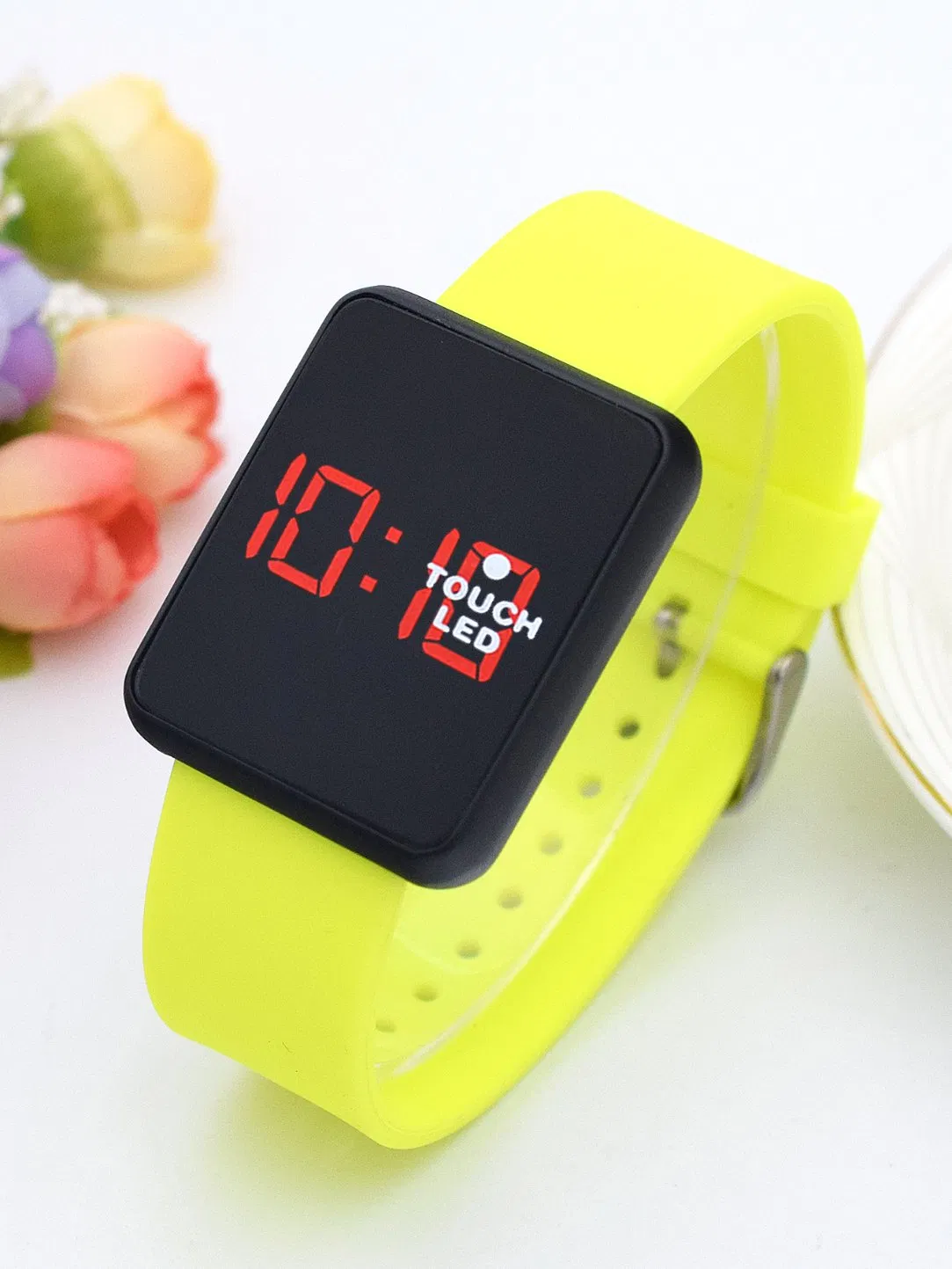 LCD Smart Touch LED Watches Promotional Apple Watch Strap Interchangble Gift Watch Set Cheap Price Stock Watch