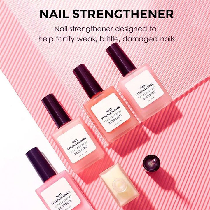 Natural Nail Strengthening Self Leveling Gel Top Coat Hard High Quality Strengthener Nails Hardener Repair Nail Polish