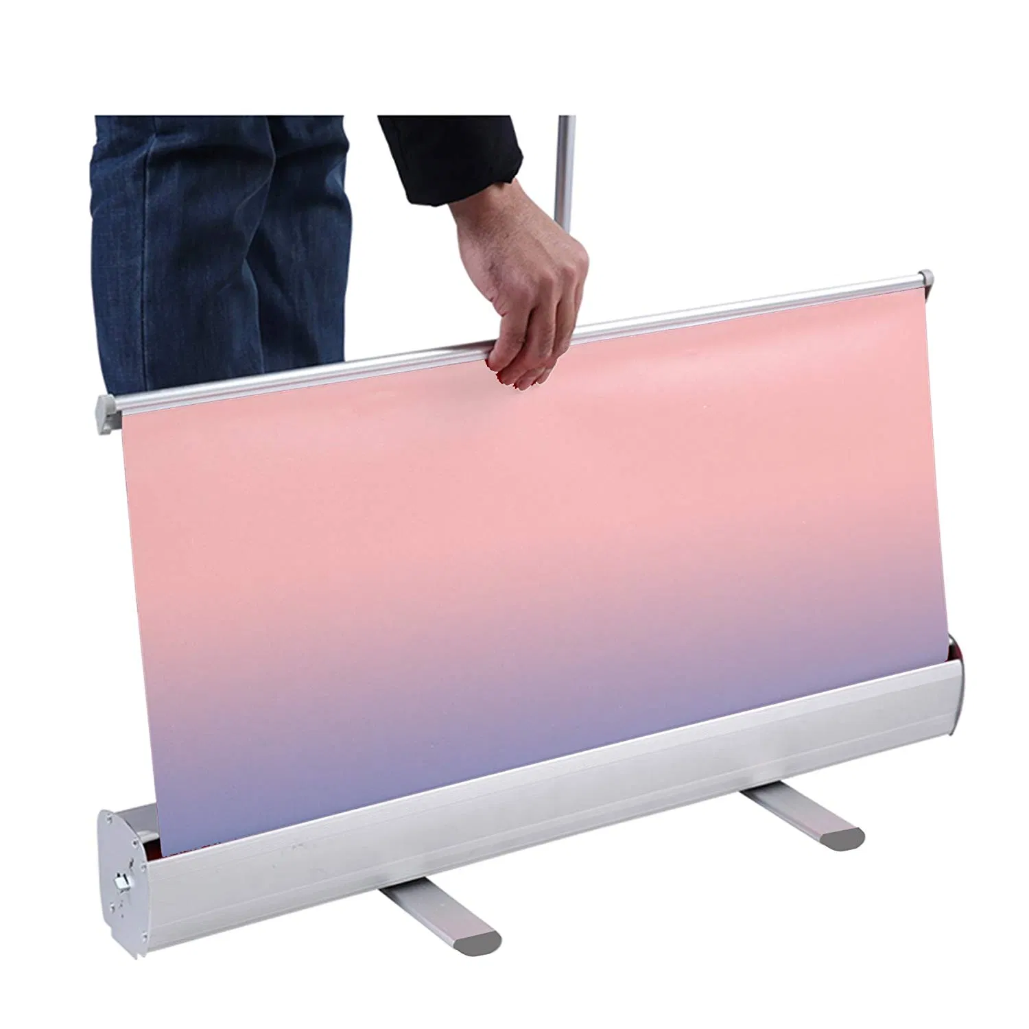 Standard Aluminum Roll up Banner Stand for Promotion and Advertising