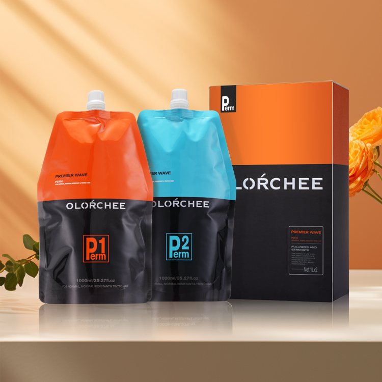 Hot Selling No Ammonia Curly Hair Wave Perm