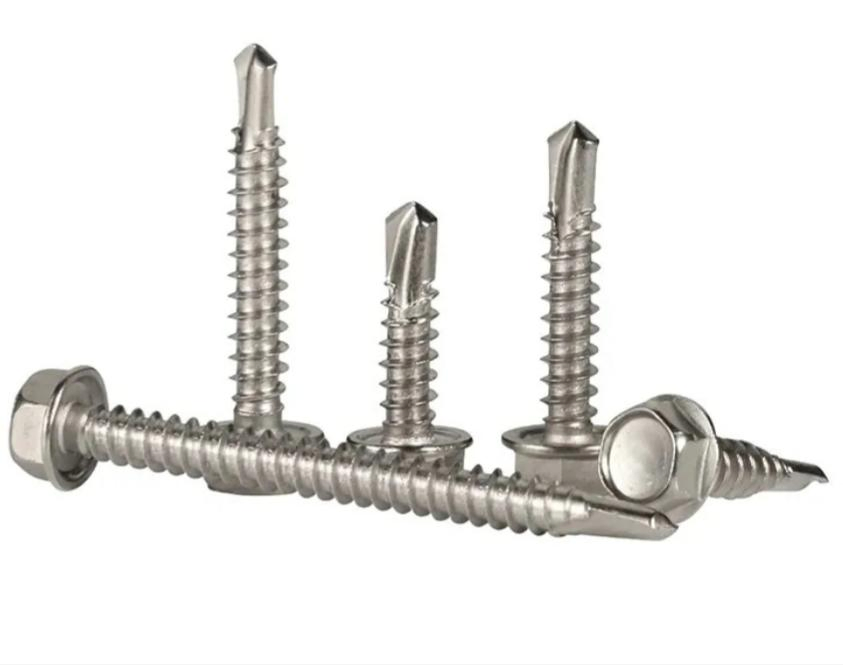 Bi-Metal Self Tapping Screws Hex HD