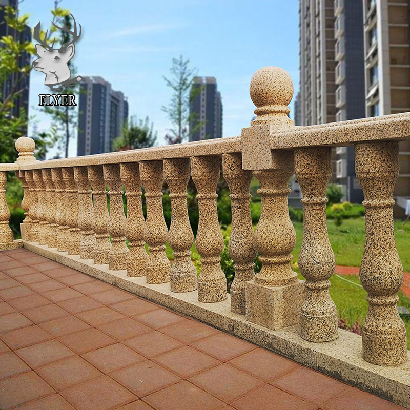 Wholesale Natural Granite Stone Balcony Balustrade Handrail