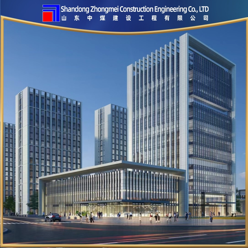 Building Material Glass Curtain Wall with Aluminum Profile Curtain Wall Structure for Clear Curtain Wall Wholesale Glass Curtain Wall Projects