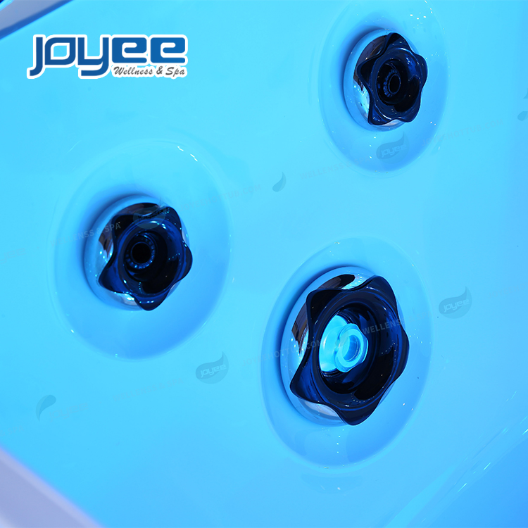 Угловая гидромассажная ванна Joyee Whirlpool на 2 персоны