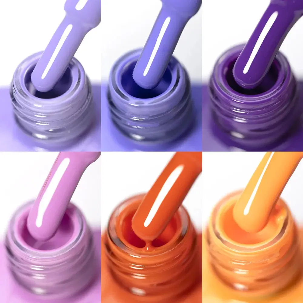 OEM Custom Products UV Gel Nails Polish Kit Low Odor Pigmented Non-Toxic Rubber Base Coat Nail Art