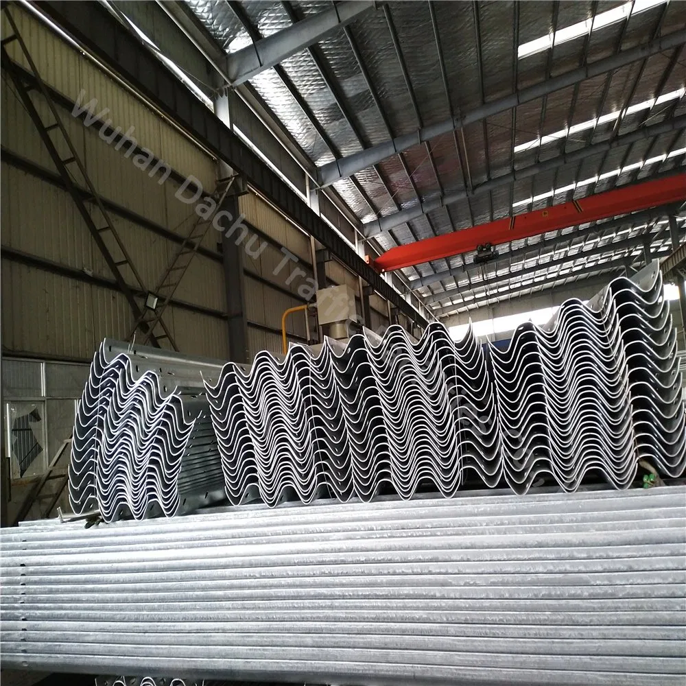 Galvanized Corrugated Steel Thrie Beam Highway Crash Barrier